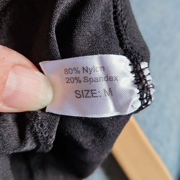 NWOT XTF Extreme Fit Men Black Compression and Body Support Tank Top M Nylon - Picture 5 of 5